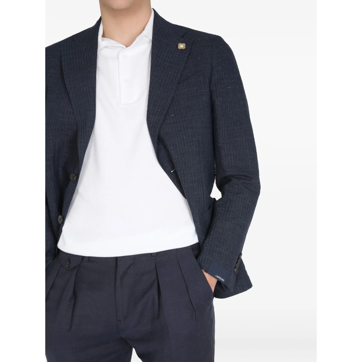 single-breasted blazer - Img 4