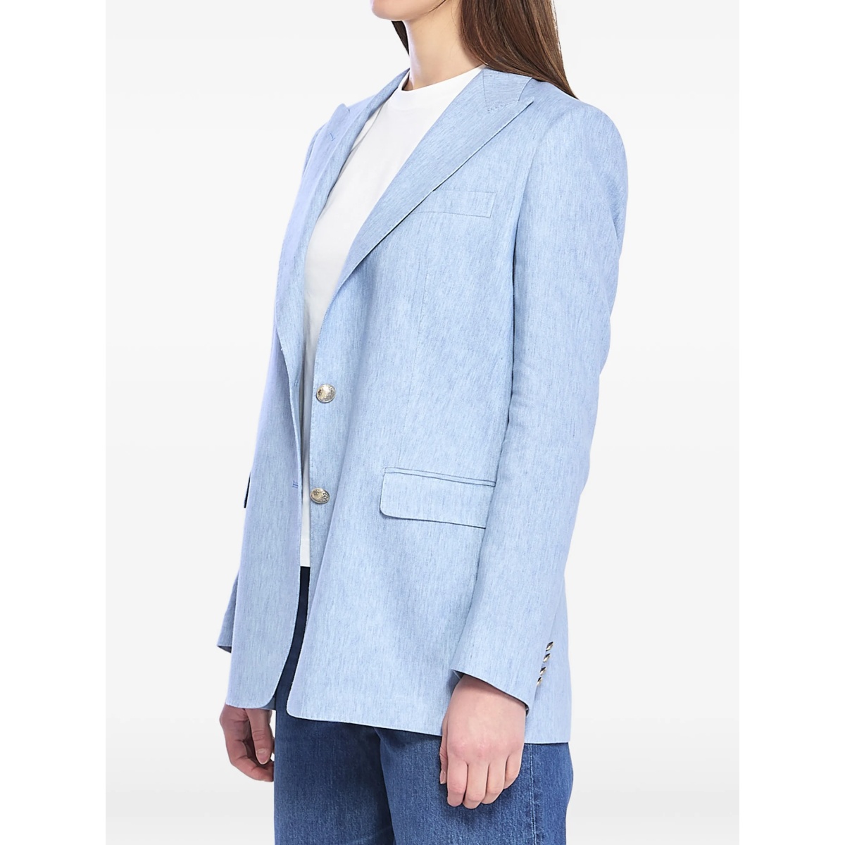 single-breasted blazer - Img 2