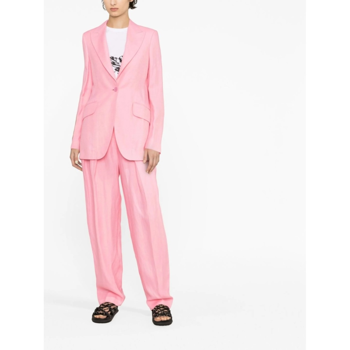 single-breasted blazer - Img 2