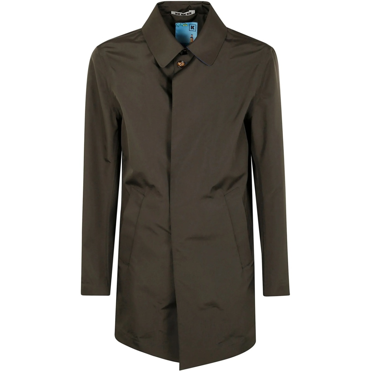 single-breasted coat