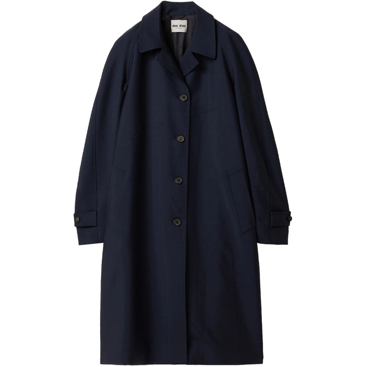 Single-breasted coat