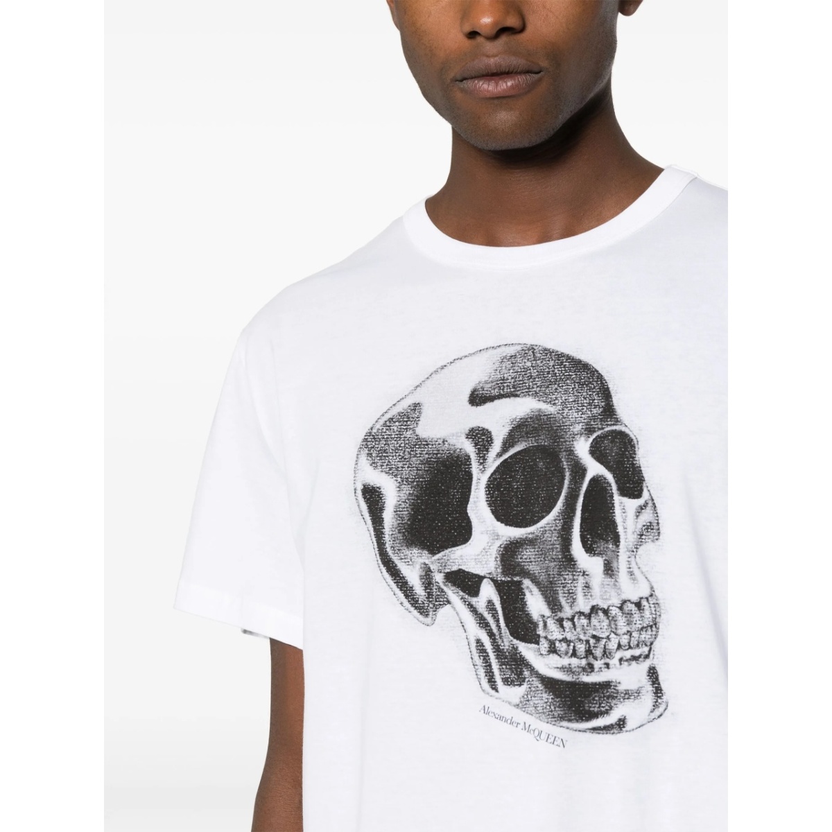 skull-print T-shirt - Img 5