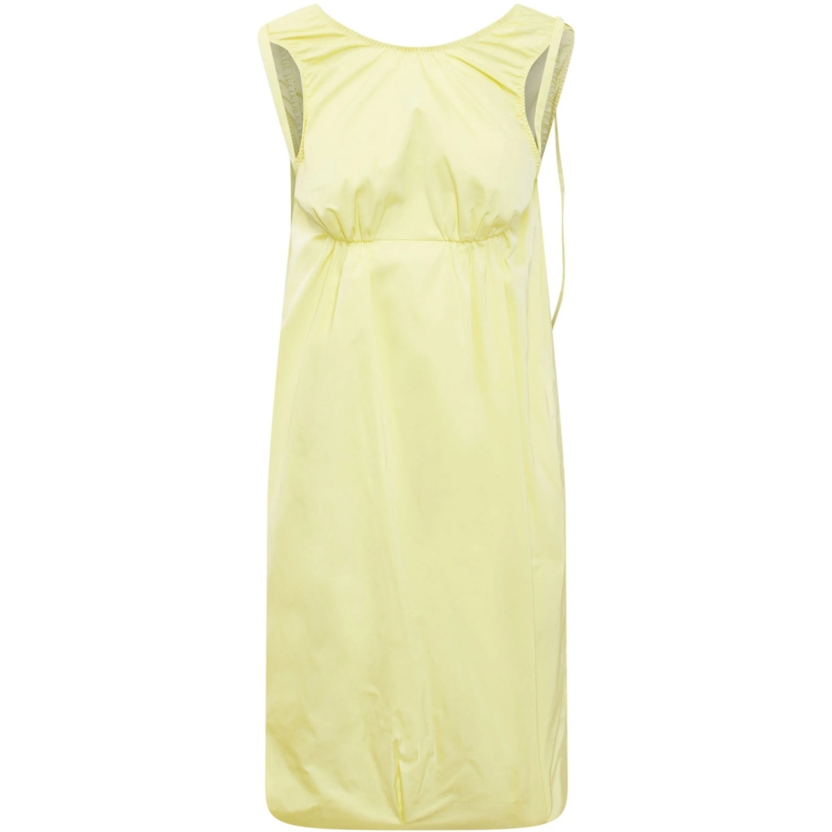 sleeveless midi dress