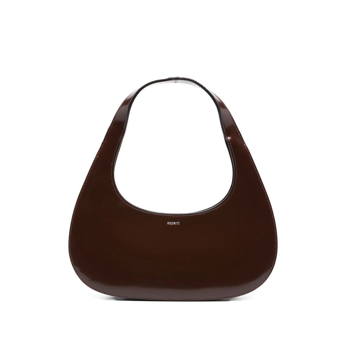 Slim Swipe patent-leather shoulder bag