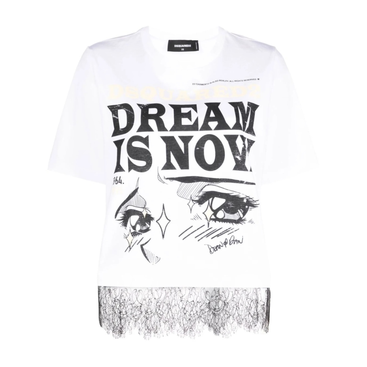 slogan graphic-print T-shirt