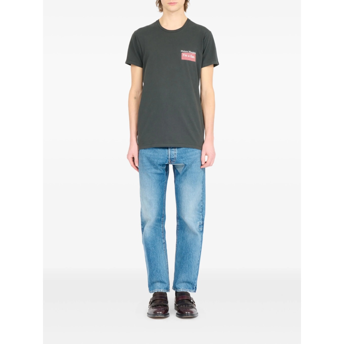 slogan-print T-shirt - Img 2