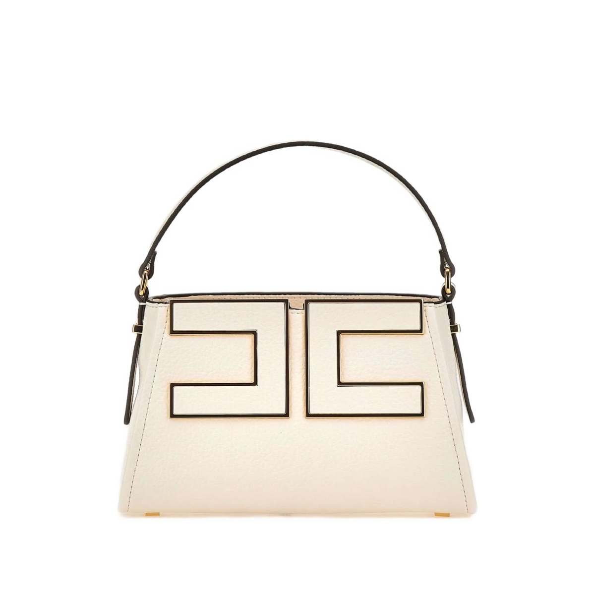 small logo-plaque top-handle tote bag