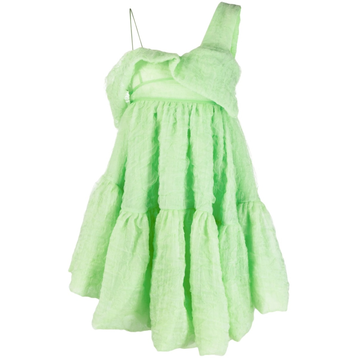 Soon draped asymmetric dress
