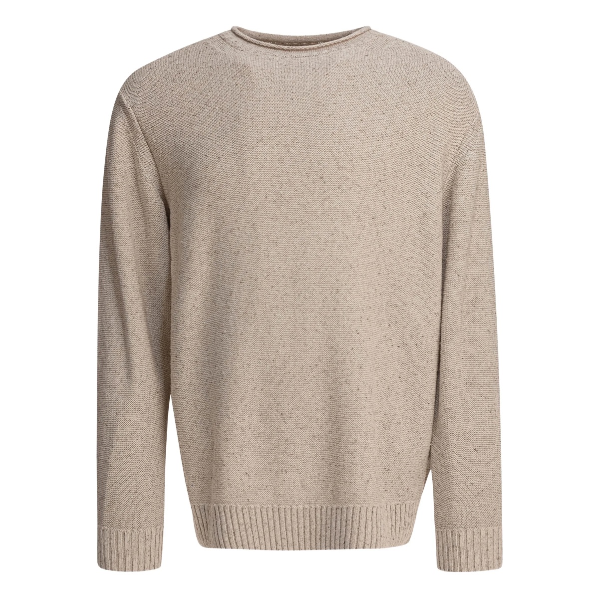 speckled-effect sweater