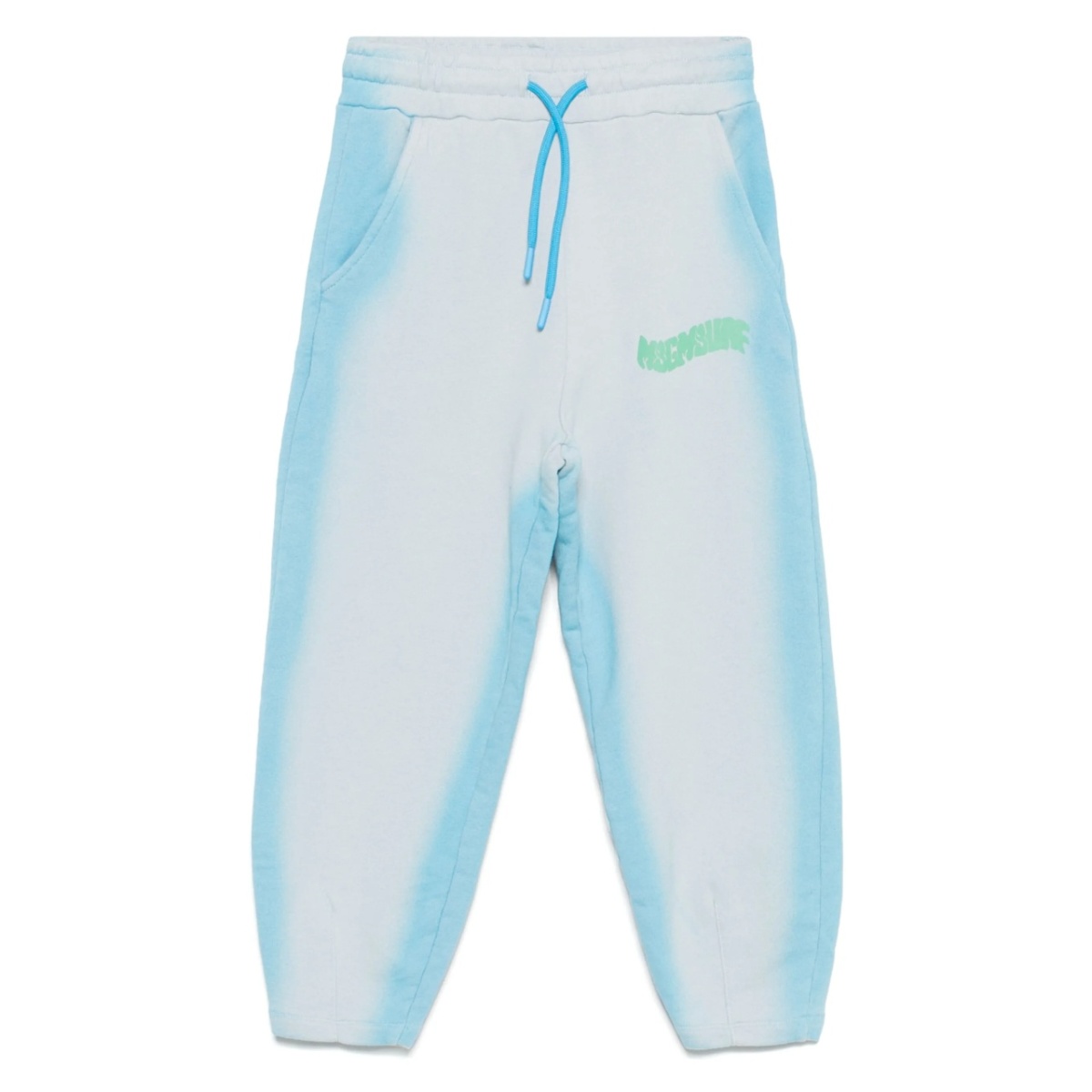 spray-paint effect sweatpants