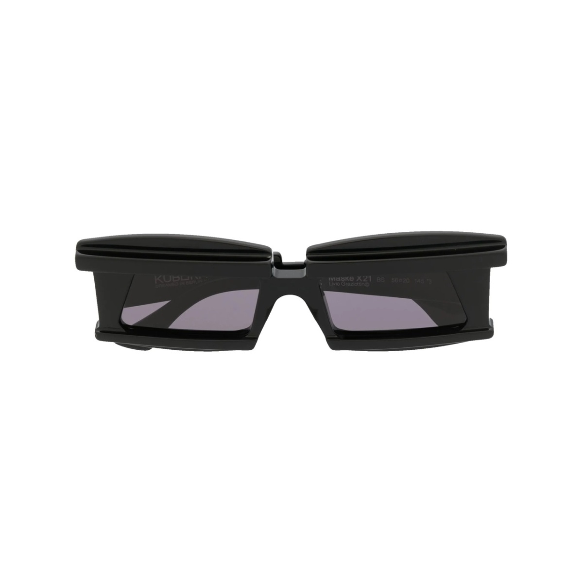 square-frame tinted sunglasses