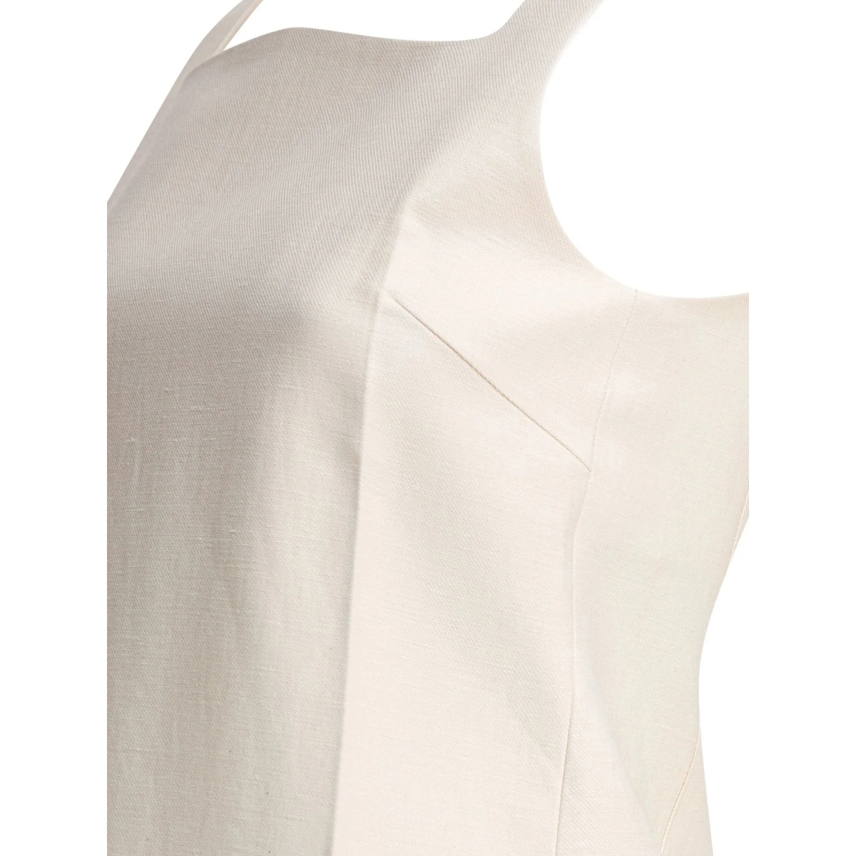 square-neck sleeveless dress - Img 4