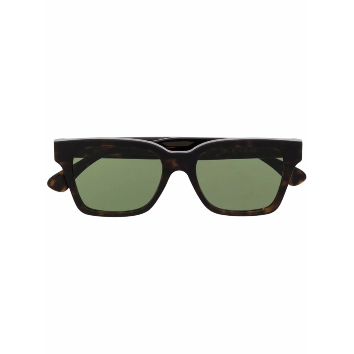 square tortoise-shell sunglasses