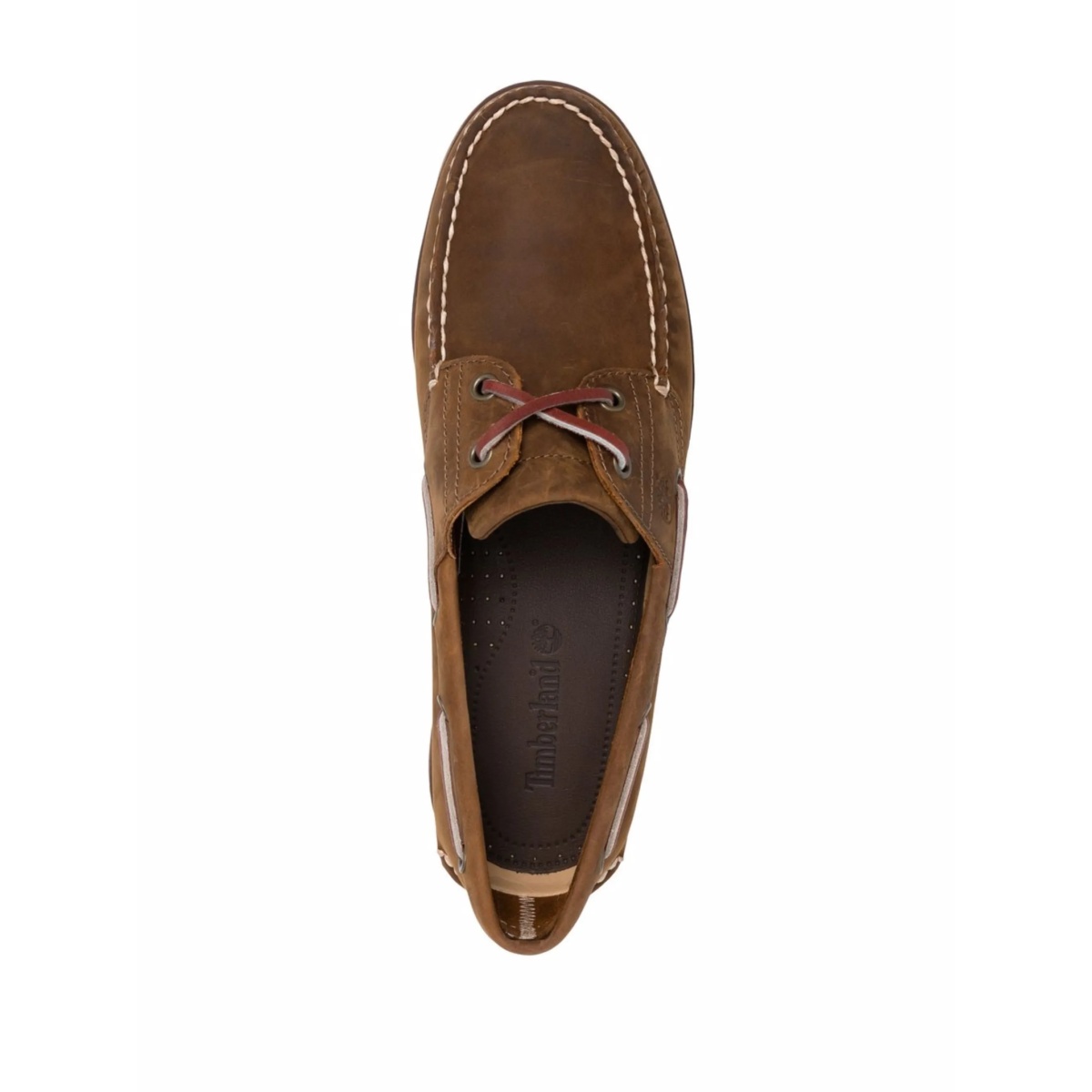 stitched leather boat shoes - Img 4