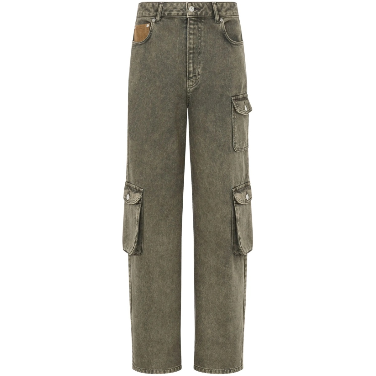 straight-leg cargo jeans