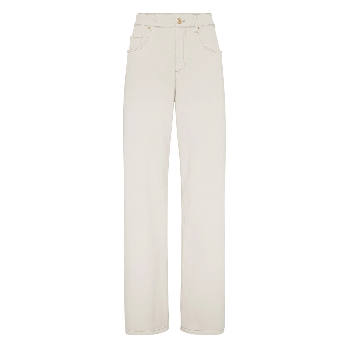 straight-leg jeans