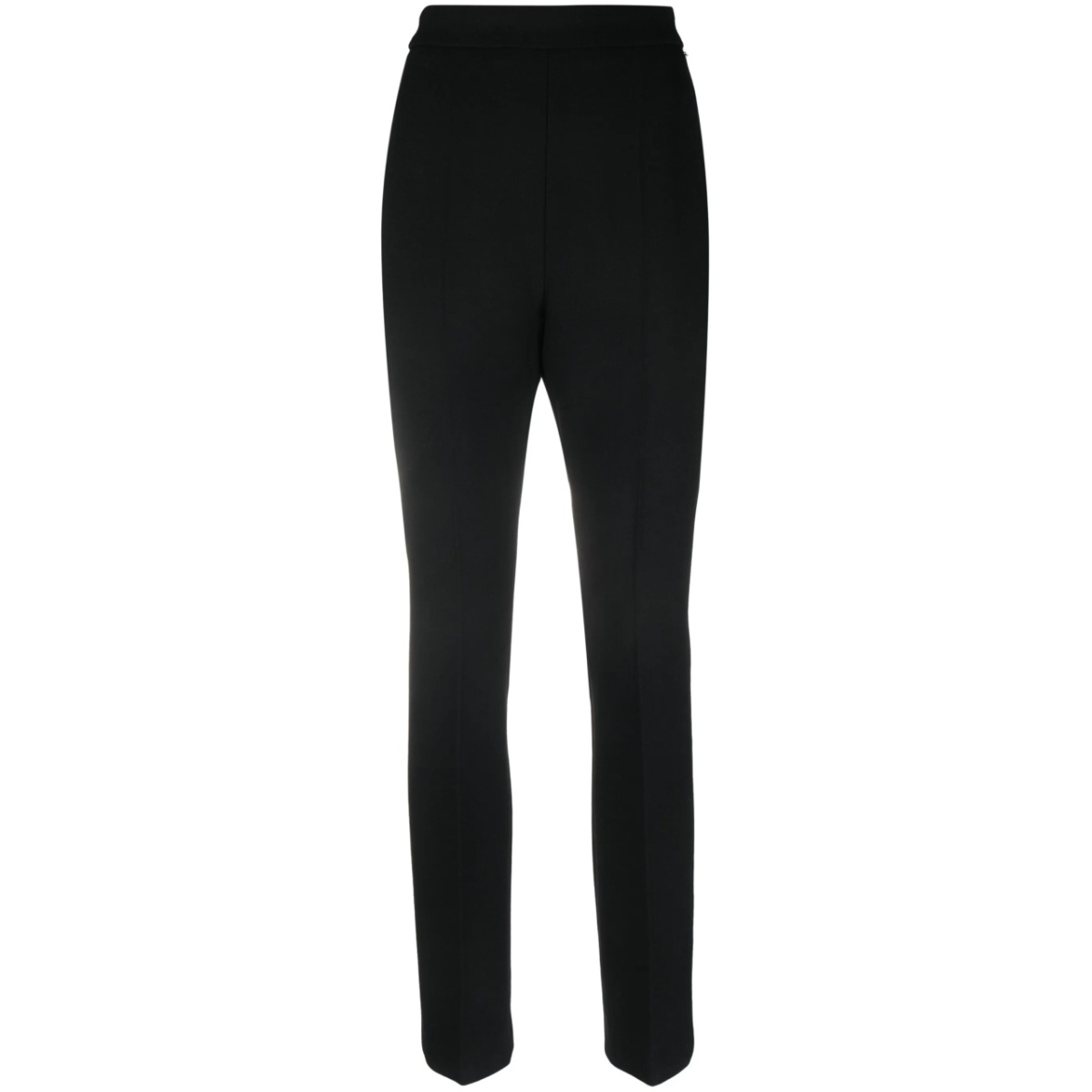 straight-leg tailored trousers