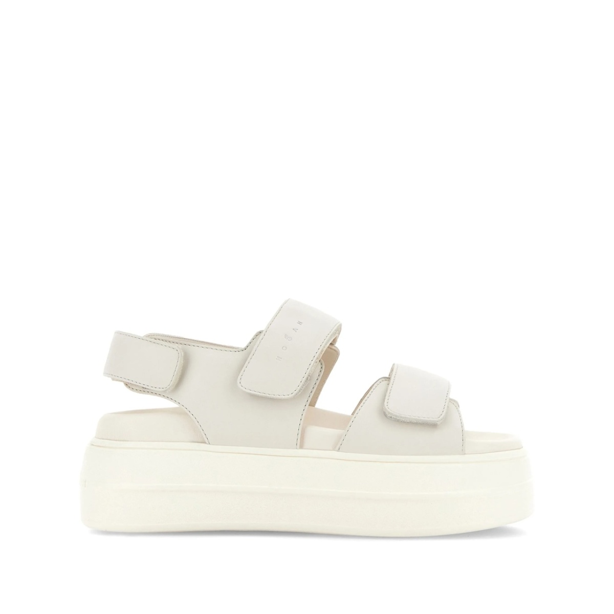 straped leather sandals
