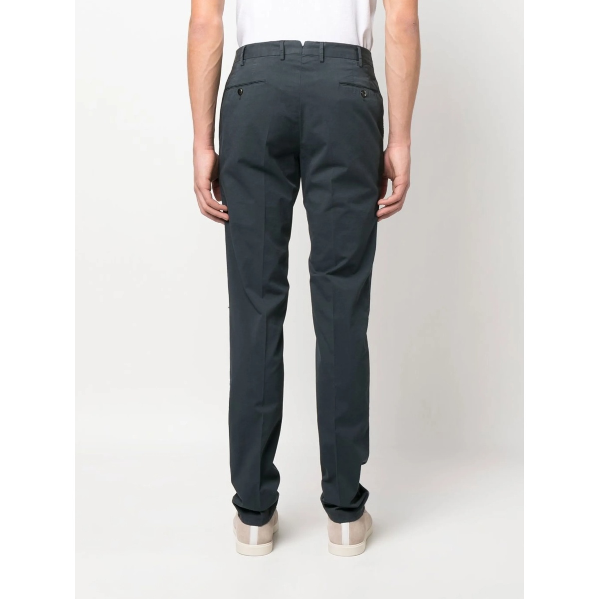stretch-cotton chino trousers - Img 4