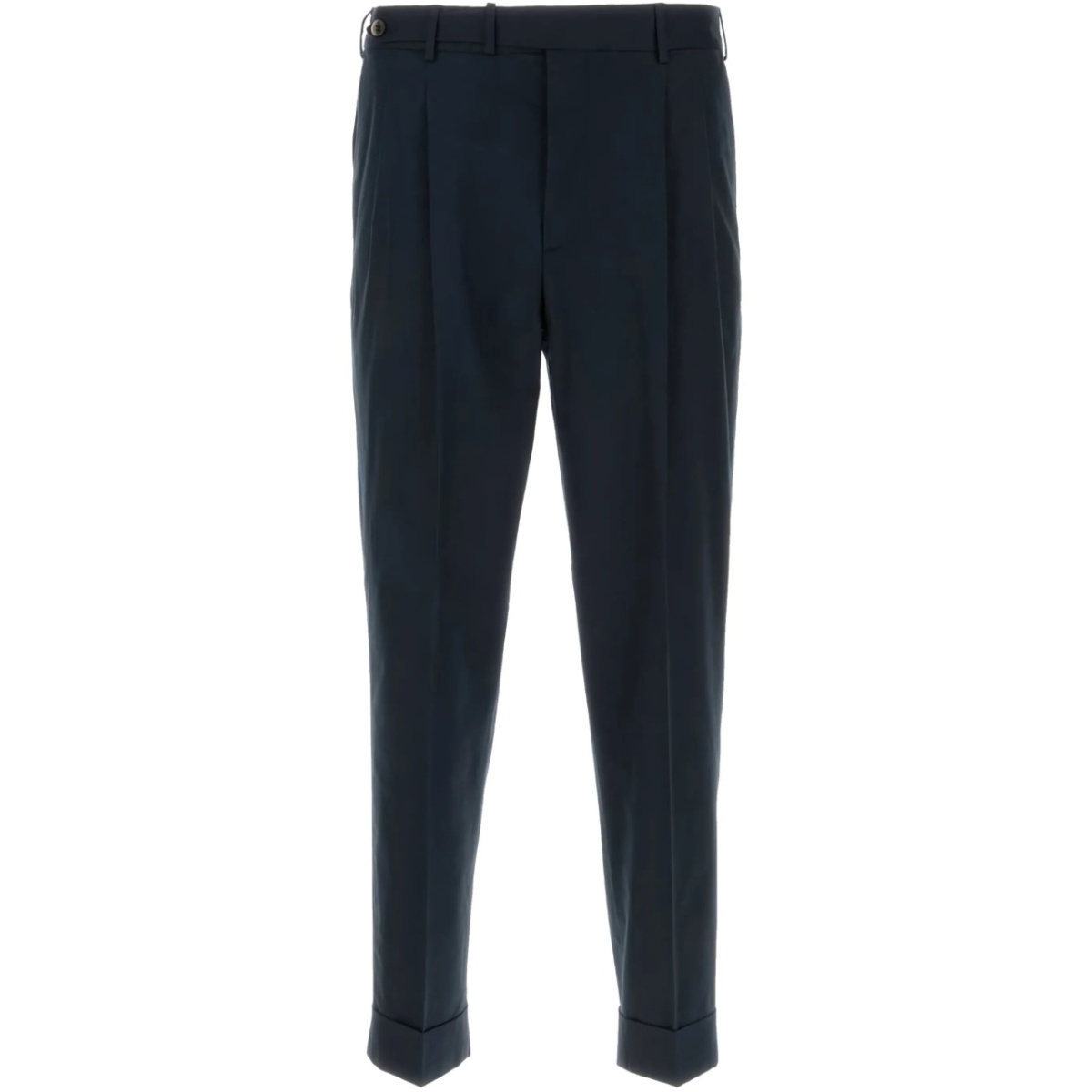 stretch-design tapered trousers