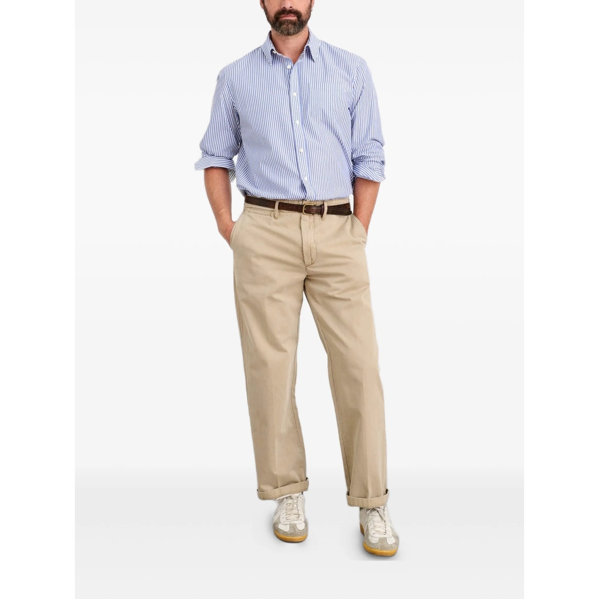 striped cotton shirt - Img 2