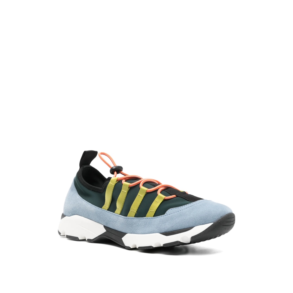 striped lace-up sneakers - Img 2