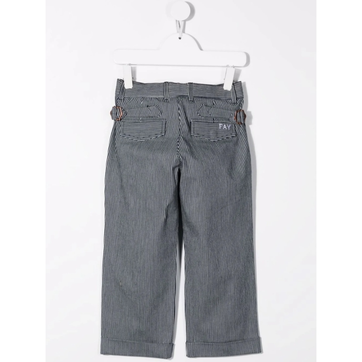 striped straight-leg chinos - Img 2