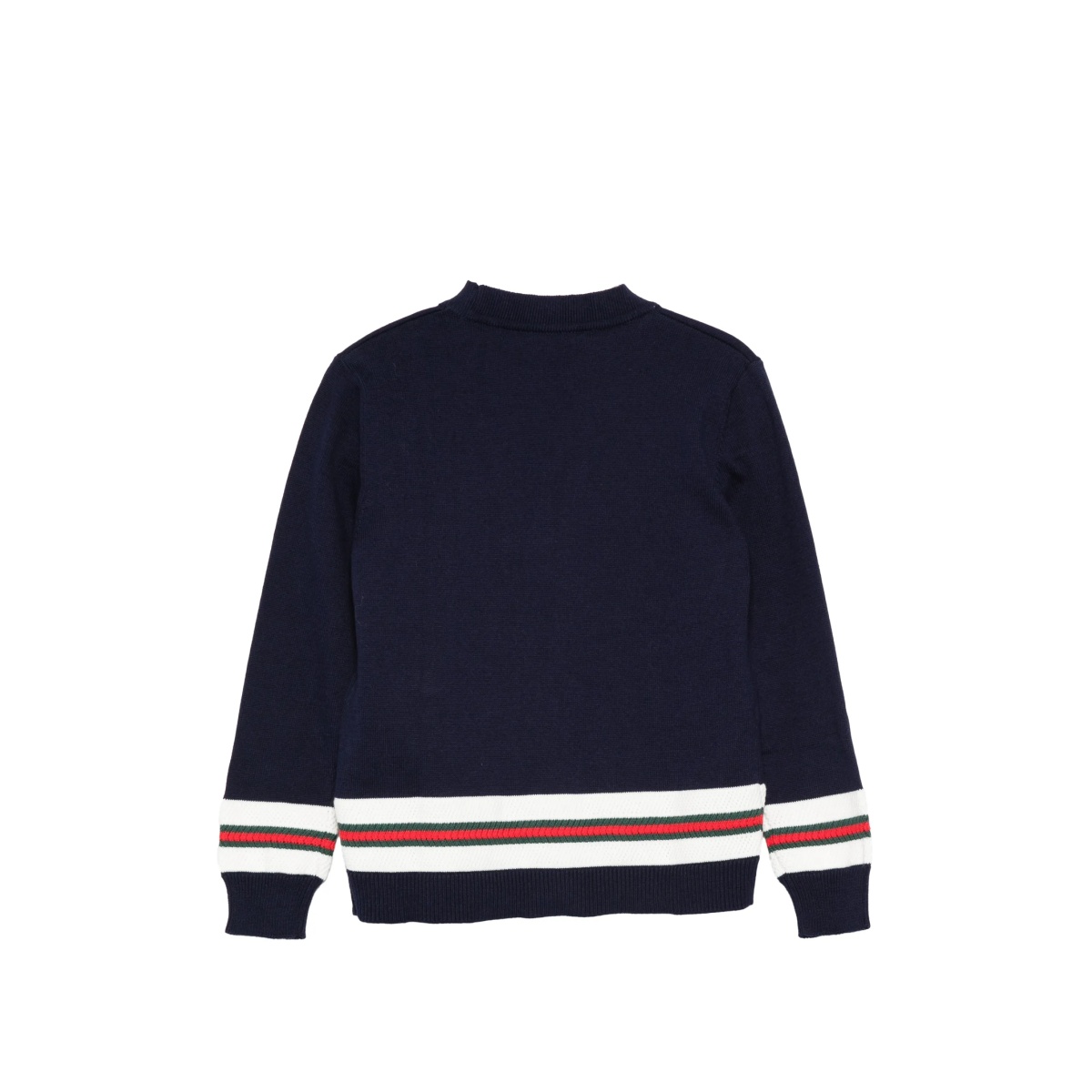 striped V-neck cardigan - Img 2