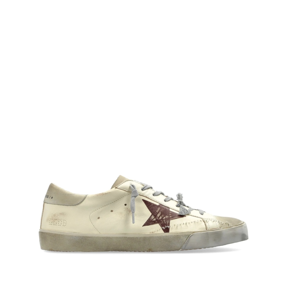 Super-Star With List Printed Star Embroi trainers