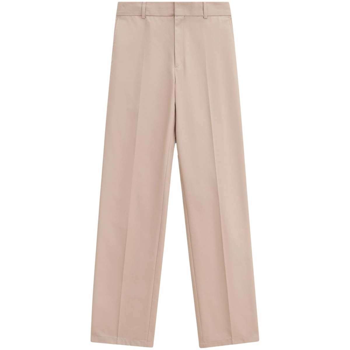 tailored cotton trousers