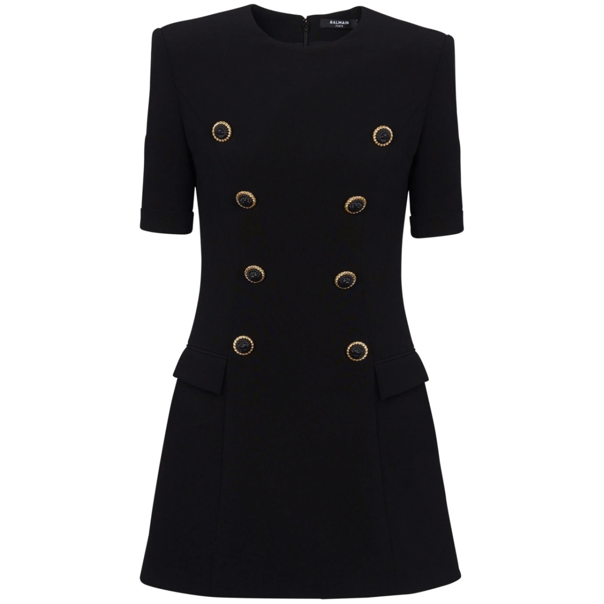 tailored textured minidress