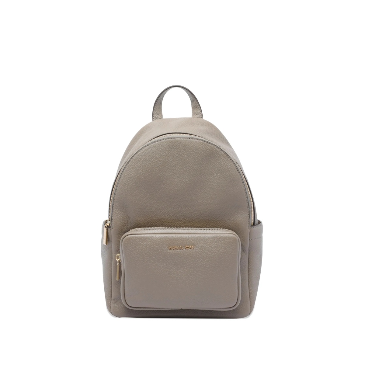 Tanner zip-pocket leather backpack