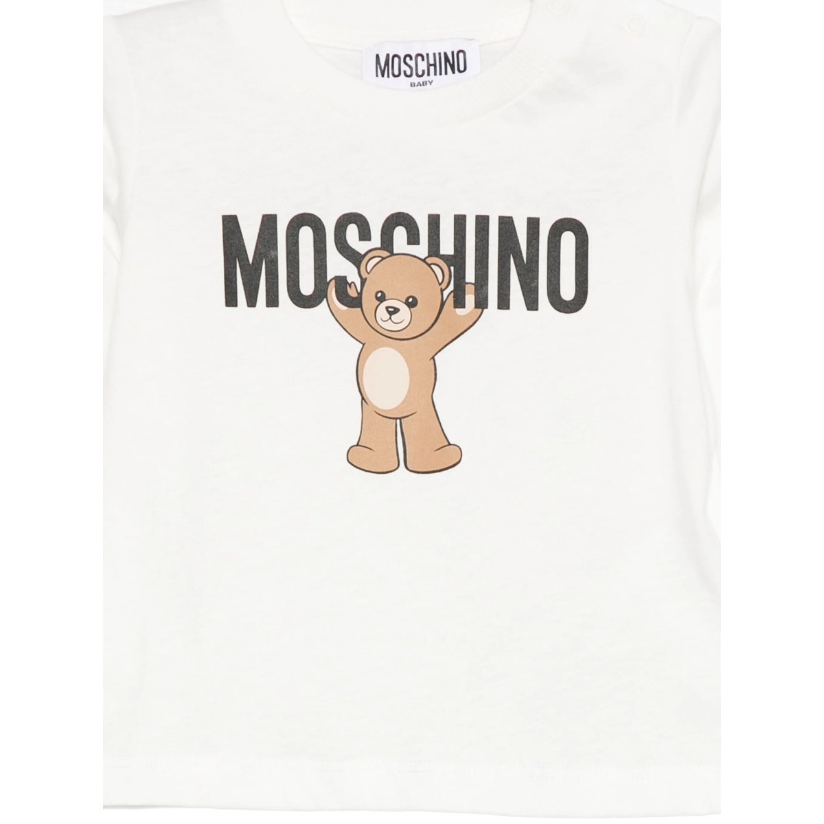 Teddy Bear-print long-sleeve top - Img 3