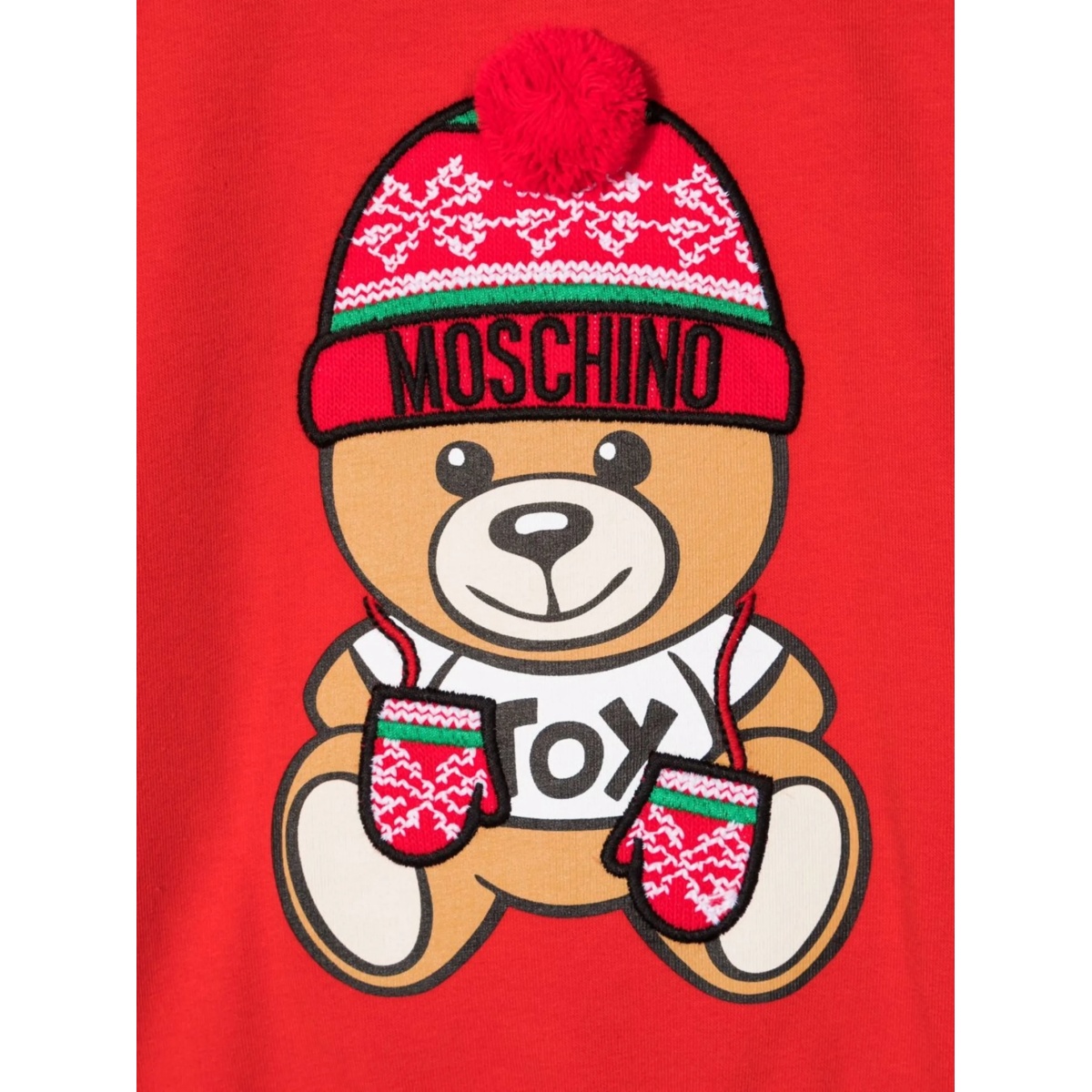Teddy Bear sweatshirt dress - Img 3