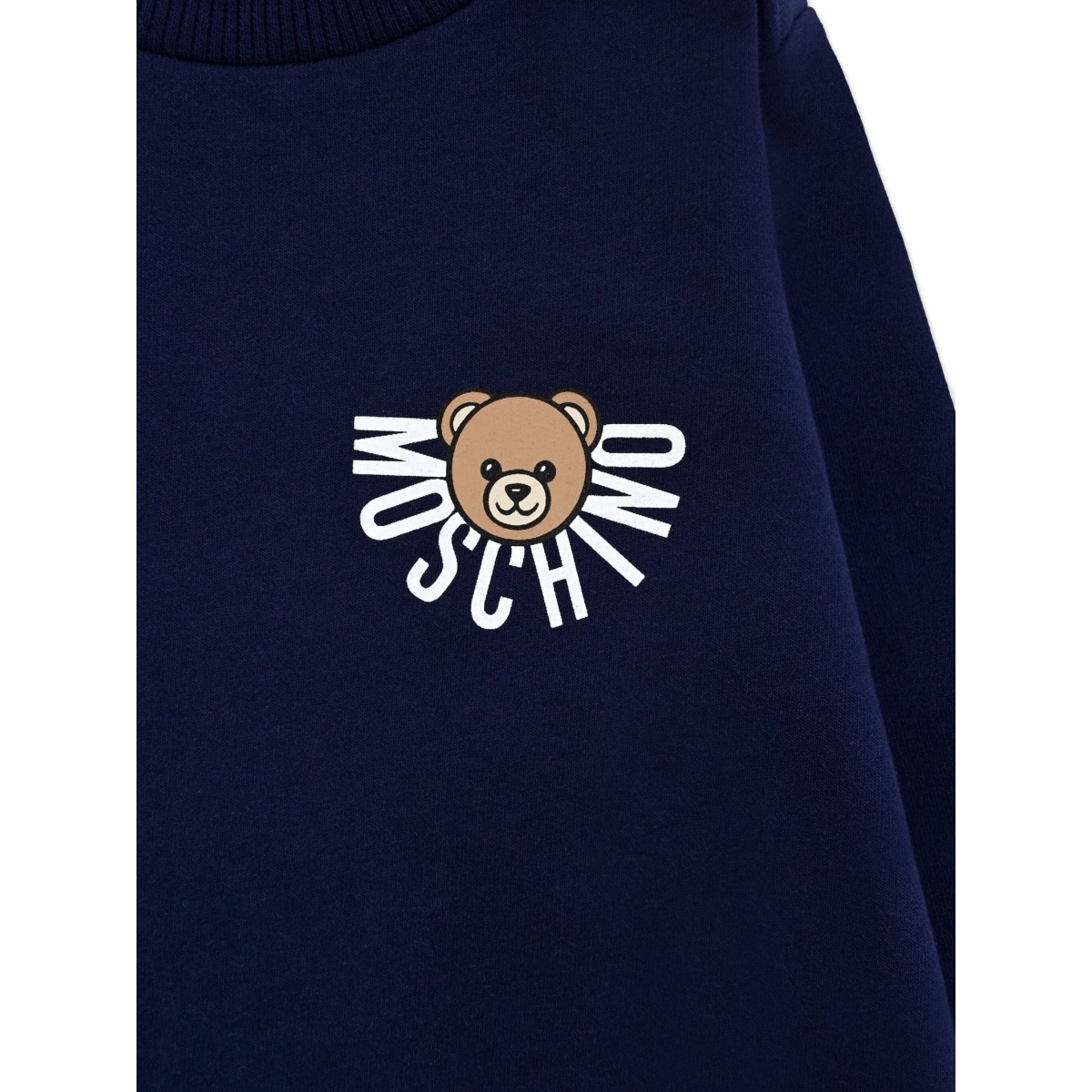 teddy-logo crew-neck sweatshirt - Img 3