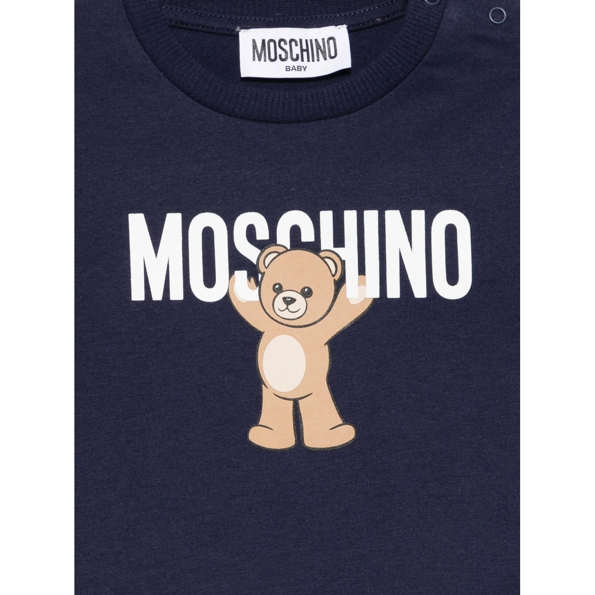 teddy-print long-sleeve top - Img 3