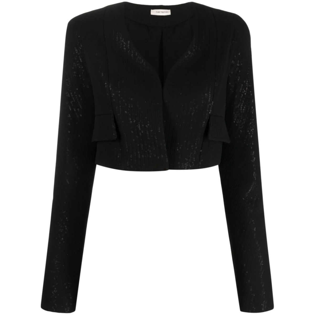 Terras sequinned cropped blazer