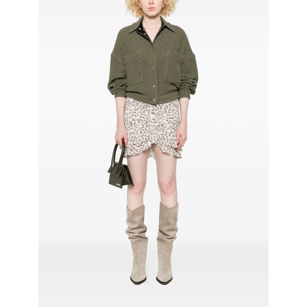 textured pocket jacket