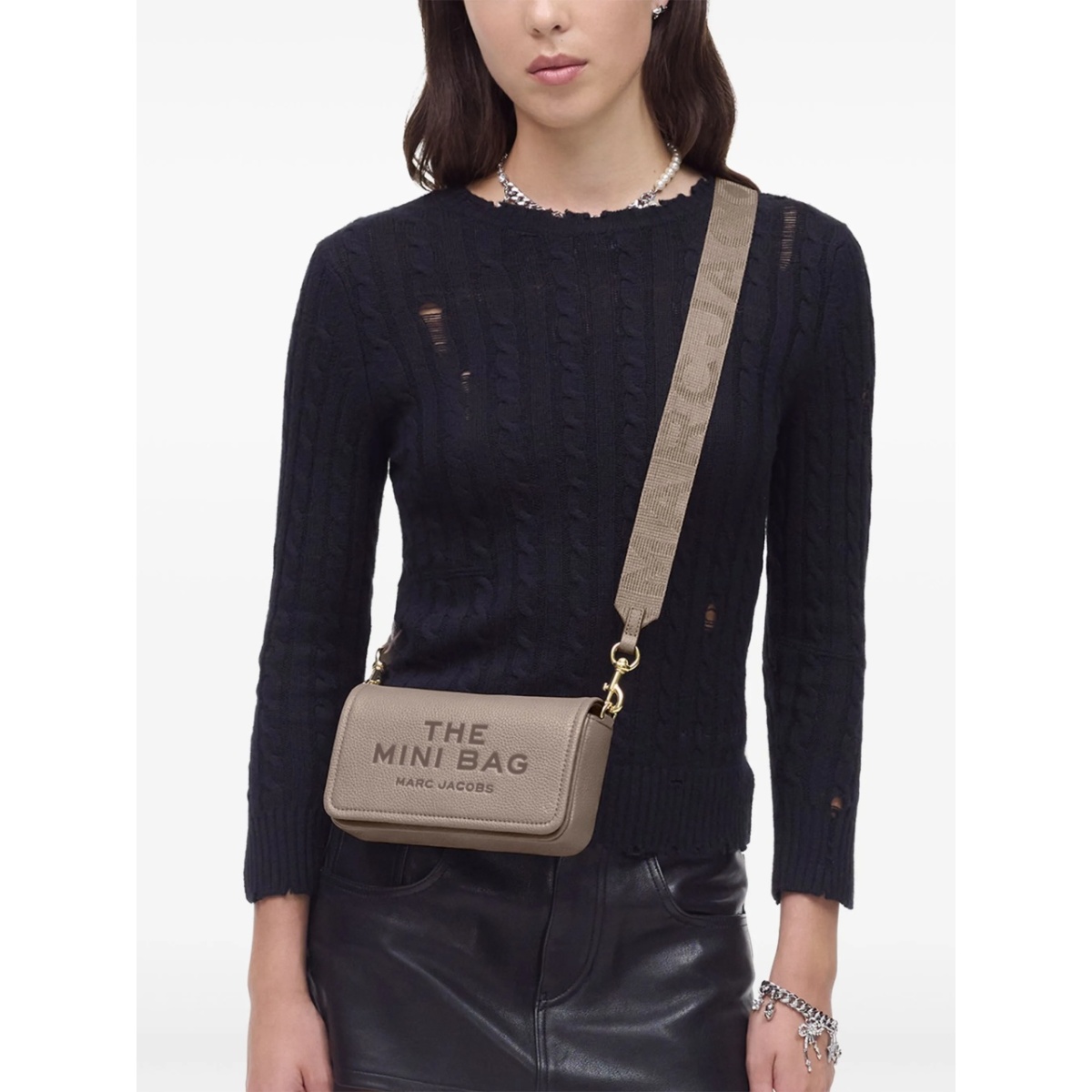 The Leather Mini crossbody bag - Img 2