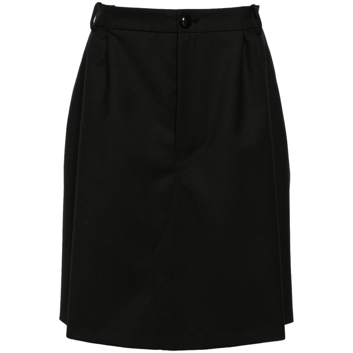 Tidan layered twill shorts