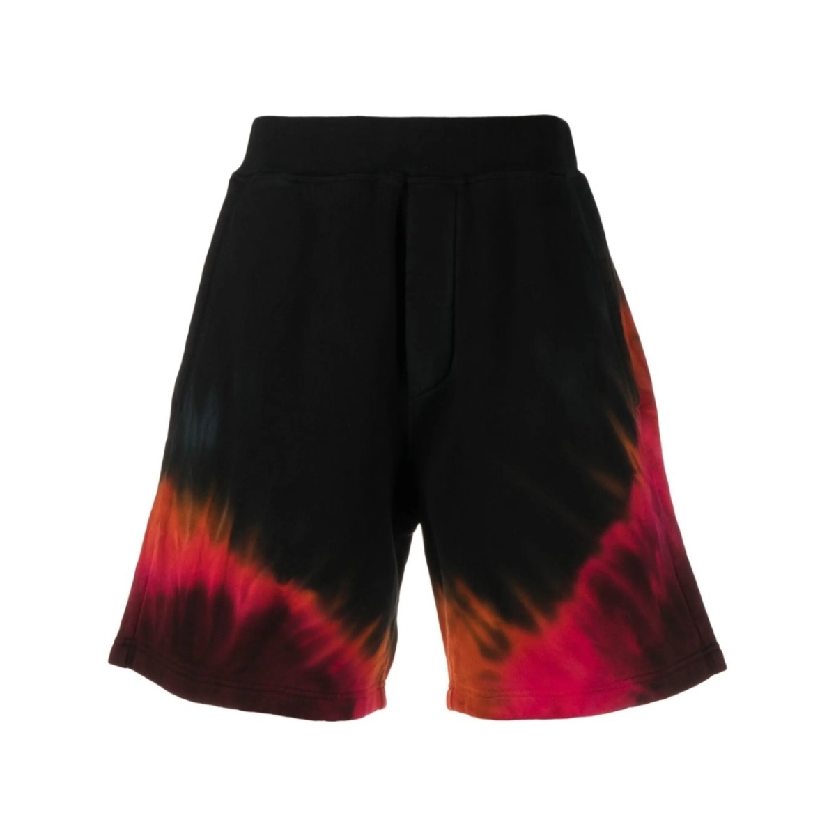 tie-dye track shorts