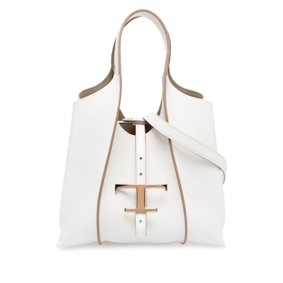 Timeless logo charm tote bag