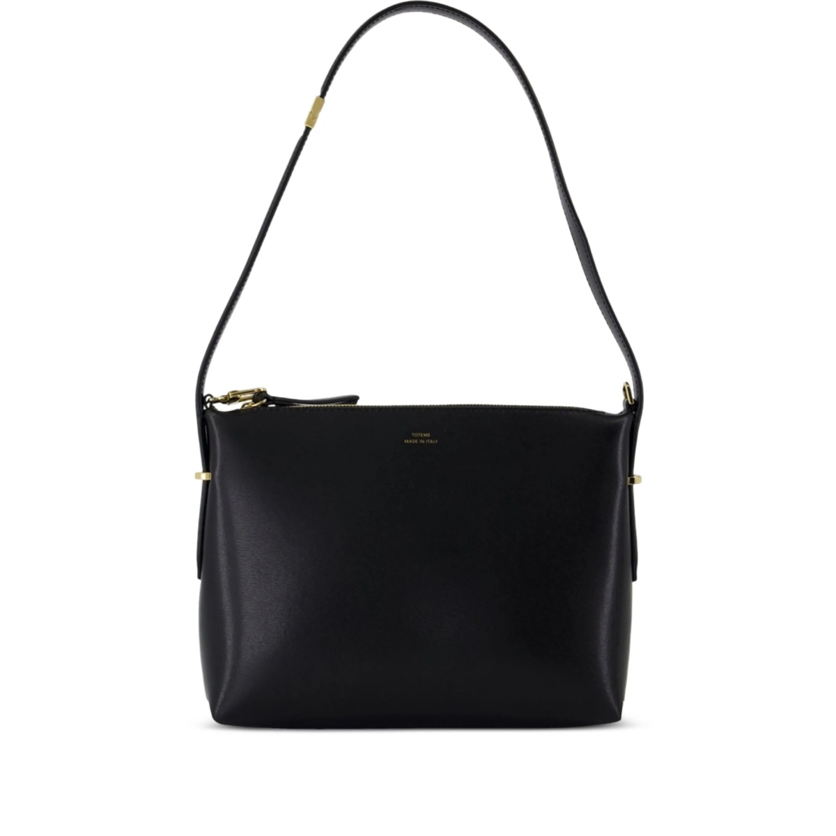top-handle calfskin shoulder bag