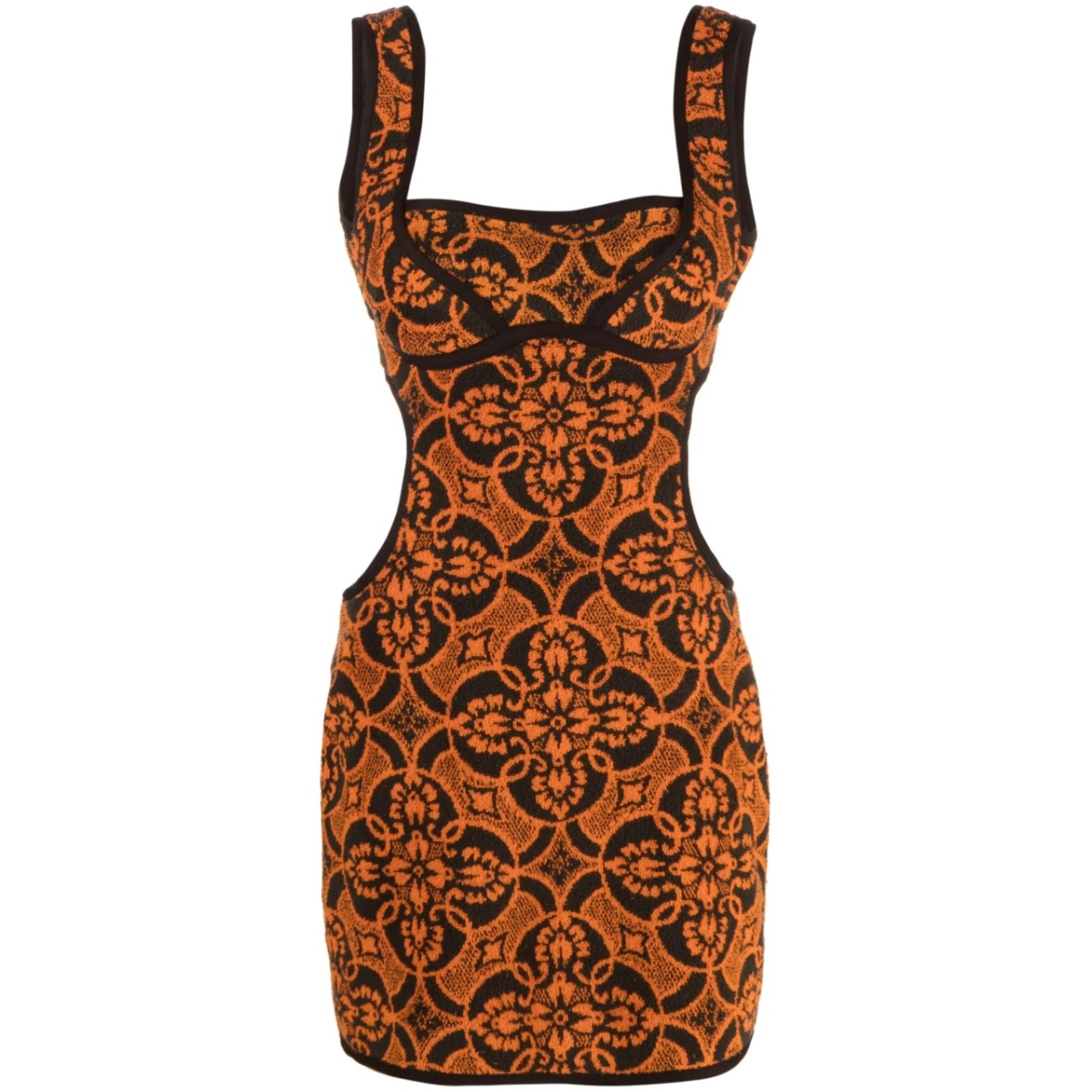 Towels cut-out minidress