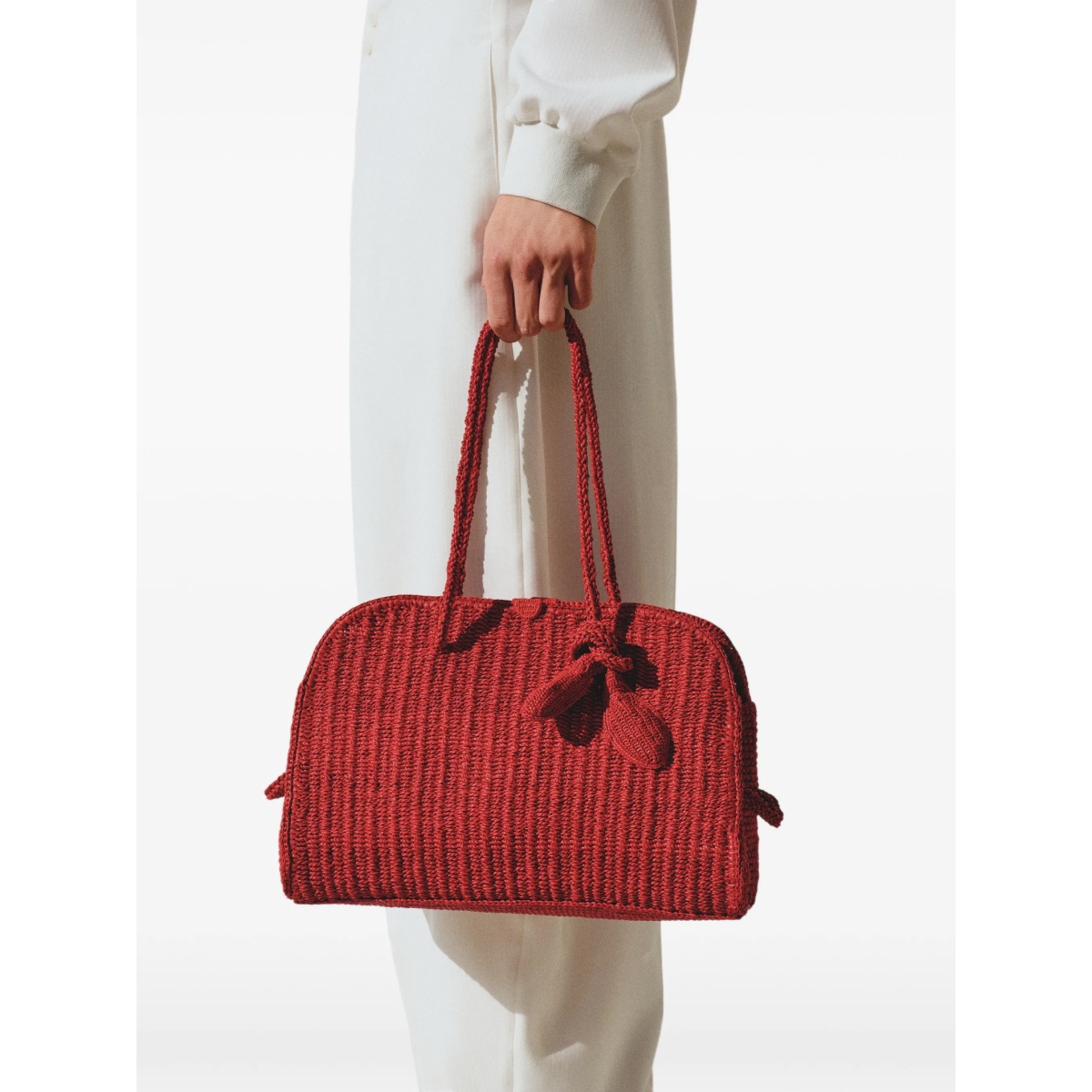 Turismo raffia tote bag - Img 2