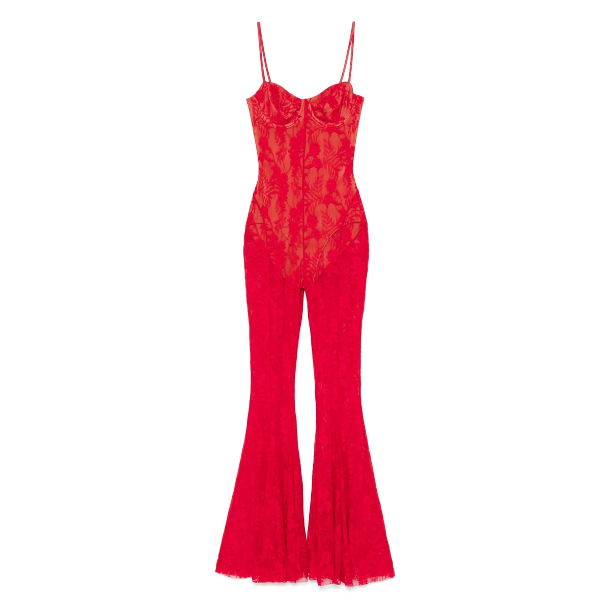 underwire fishtail jumpsuit