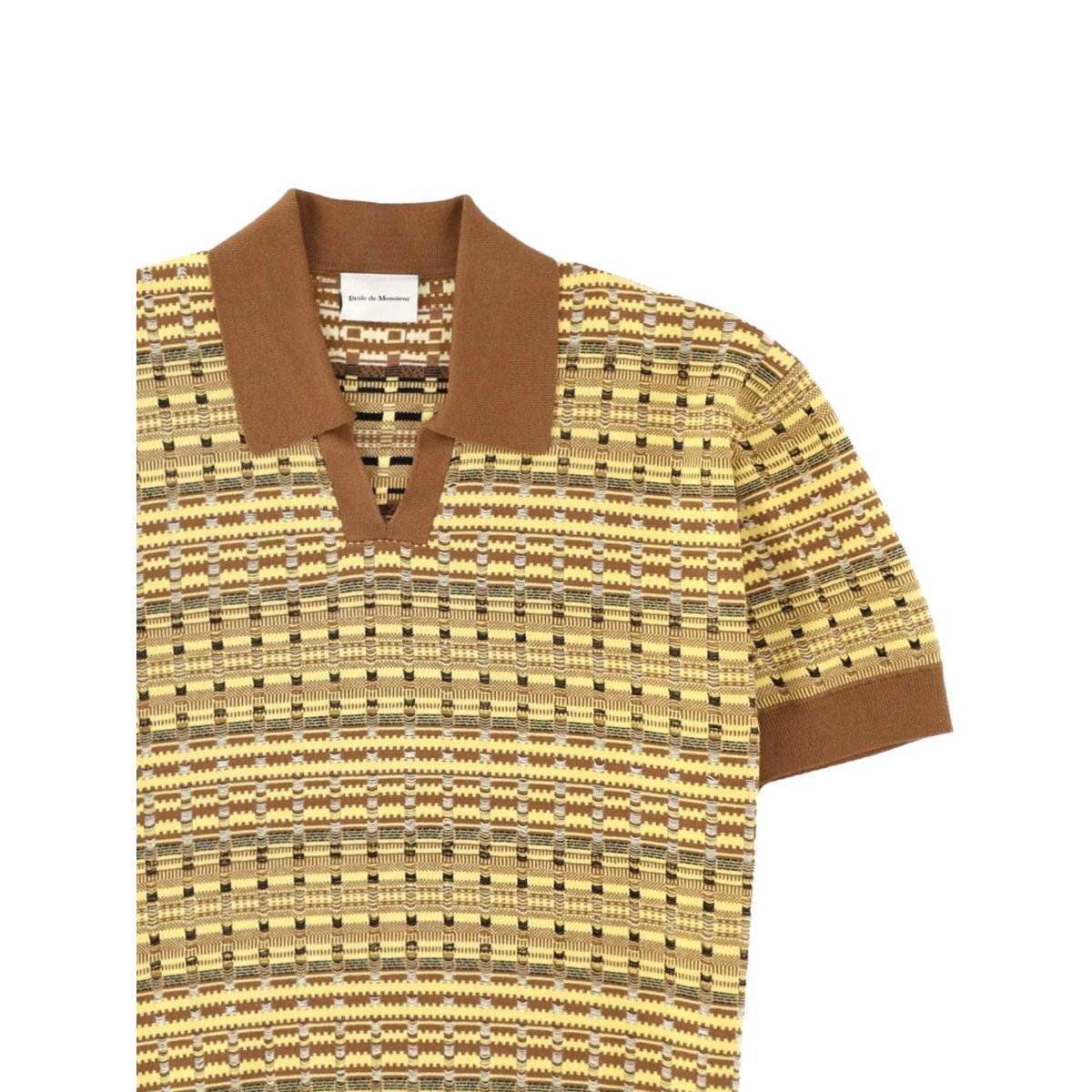 V-neck polo shirt - Img 2