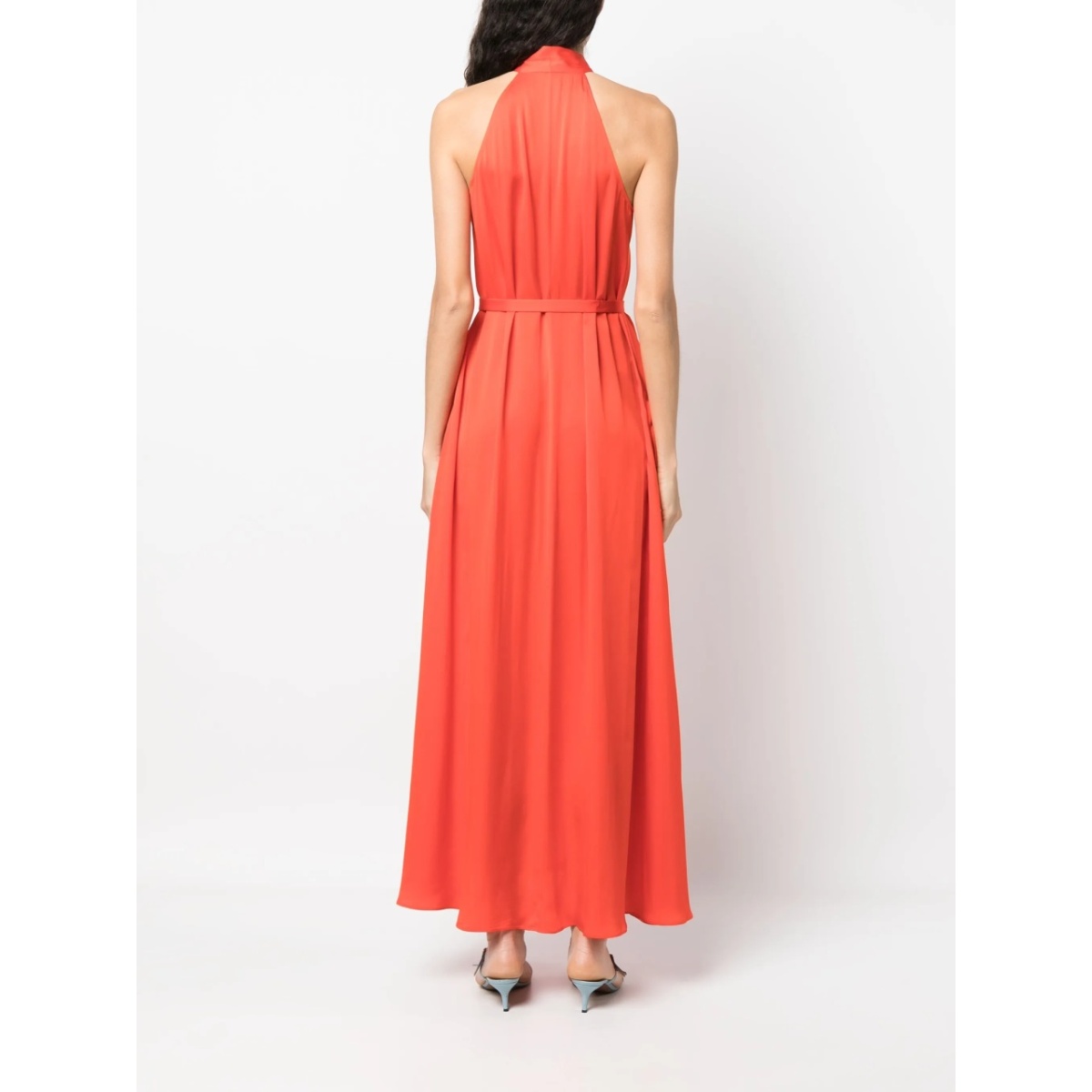 V-neck sleeveless shirt dress - Img 4