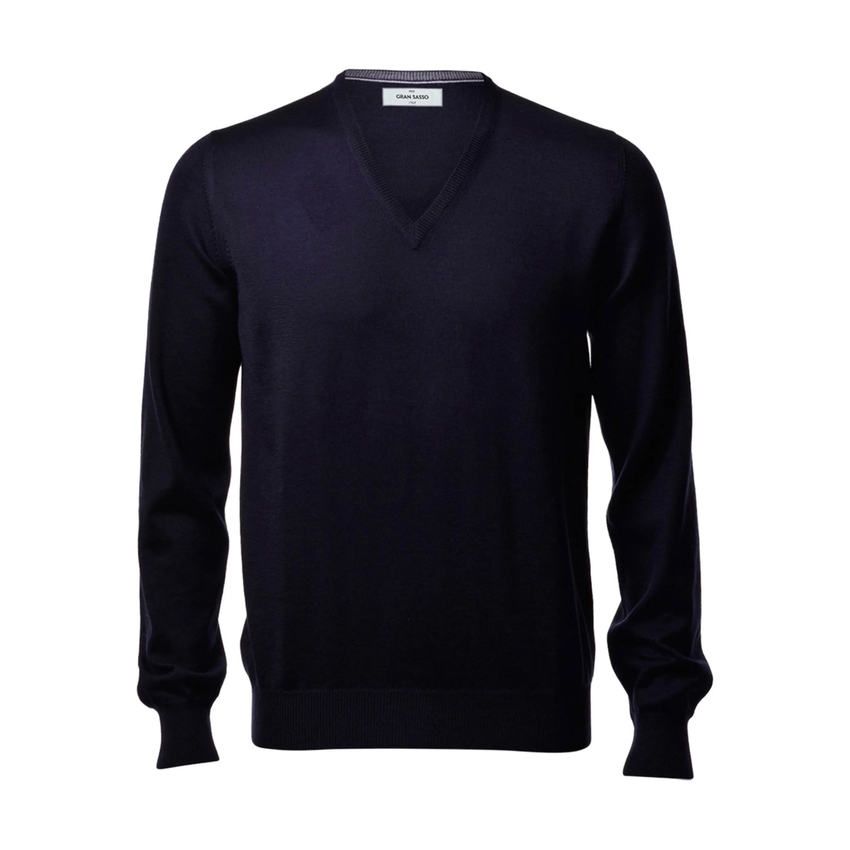 V-neck wool sweater