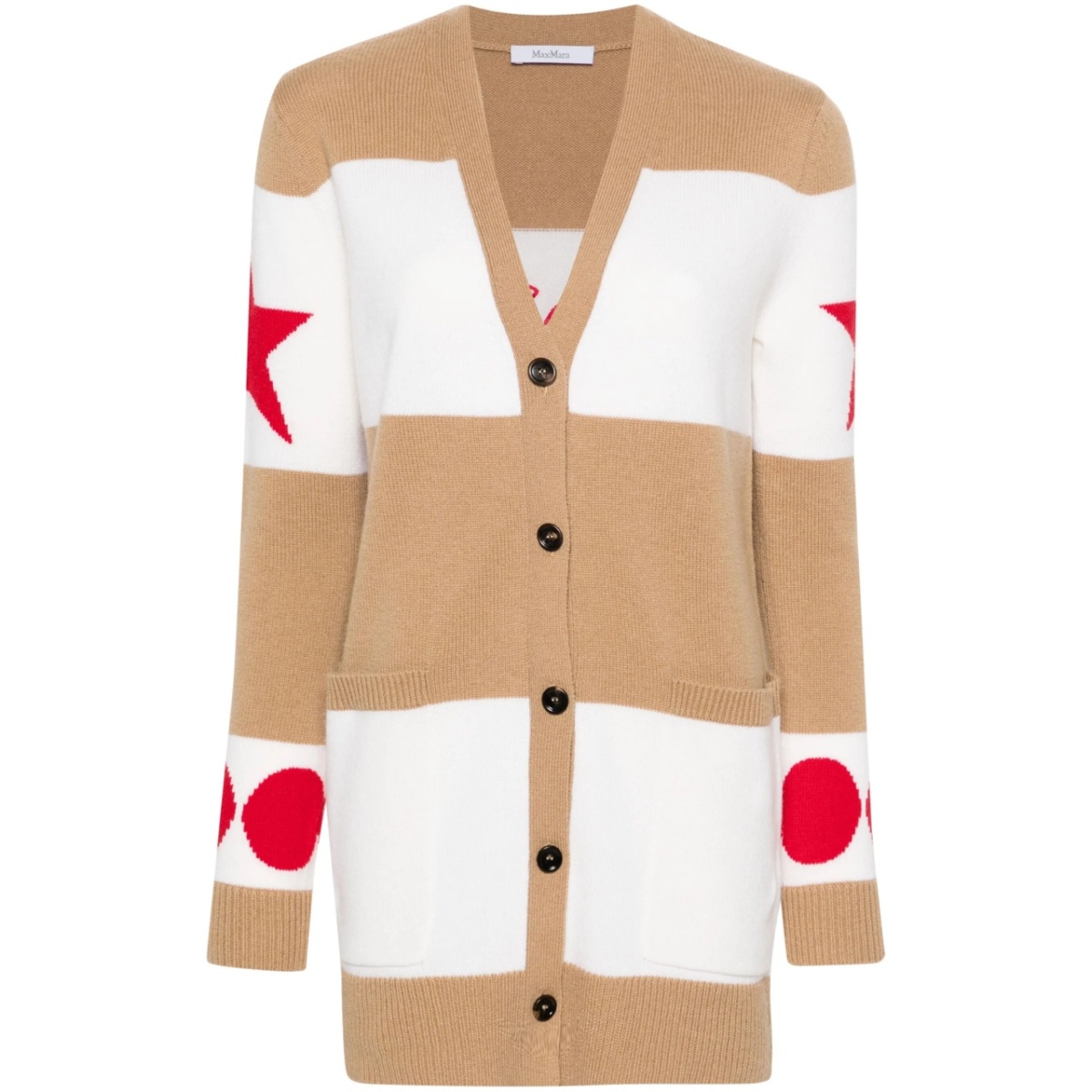 Valido 1951-motif striped cardigan